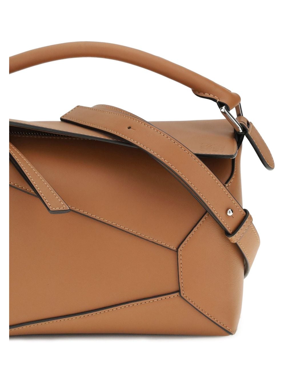 Loewe Brown Puzzle Small Handbag