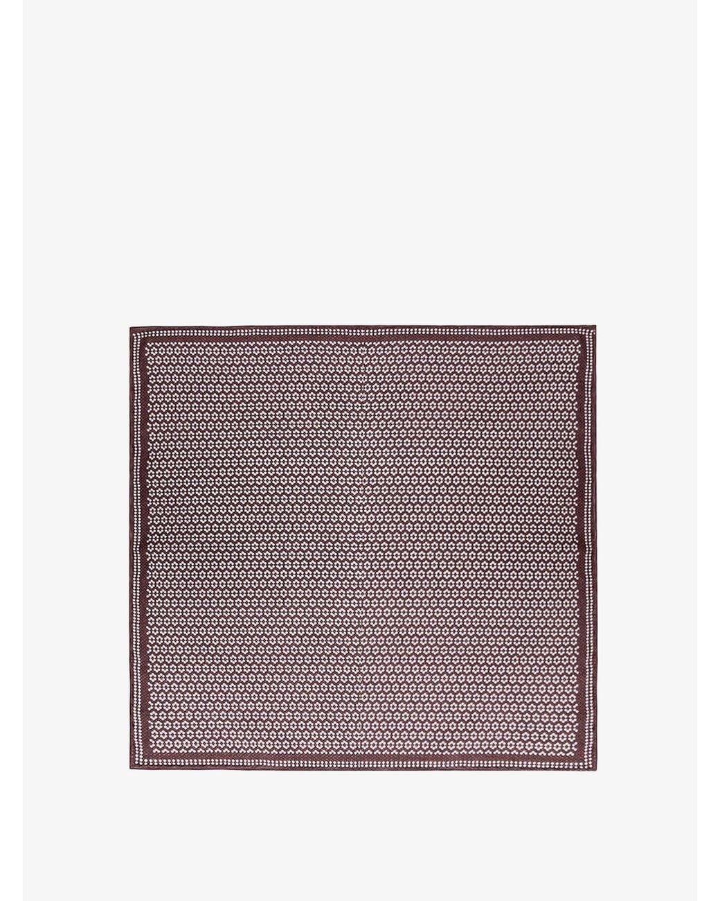 Brunello Cucinelli Gray Silk Pochette for men