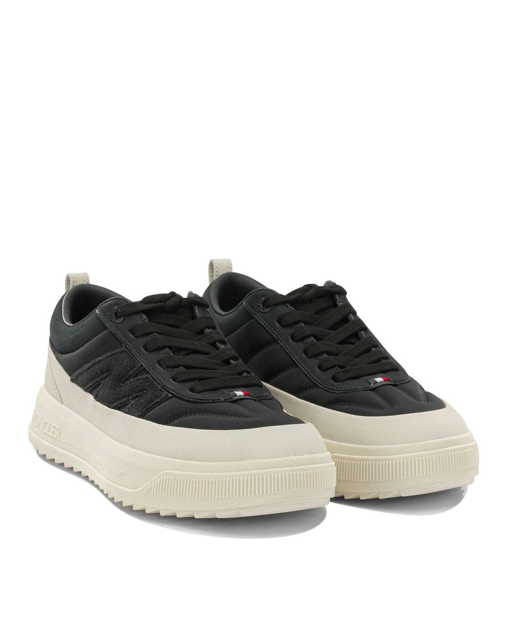 Moncler Black "Altive" Low-Top Sneakers for men