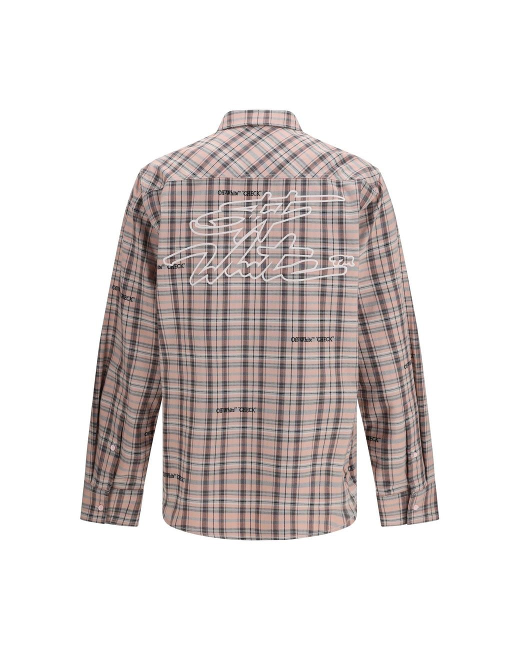 Off-White c/o Virgil Abloh Multicolor Flannel Shirt for men