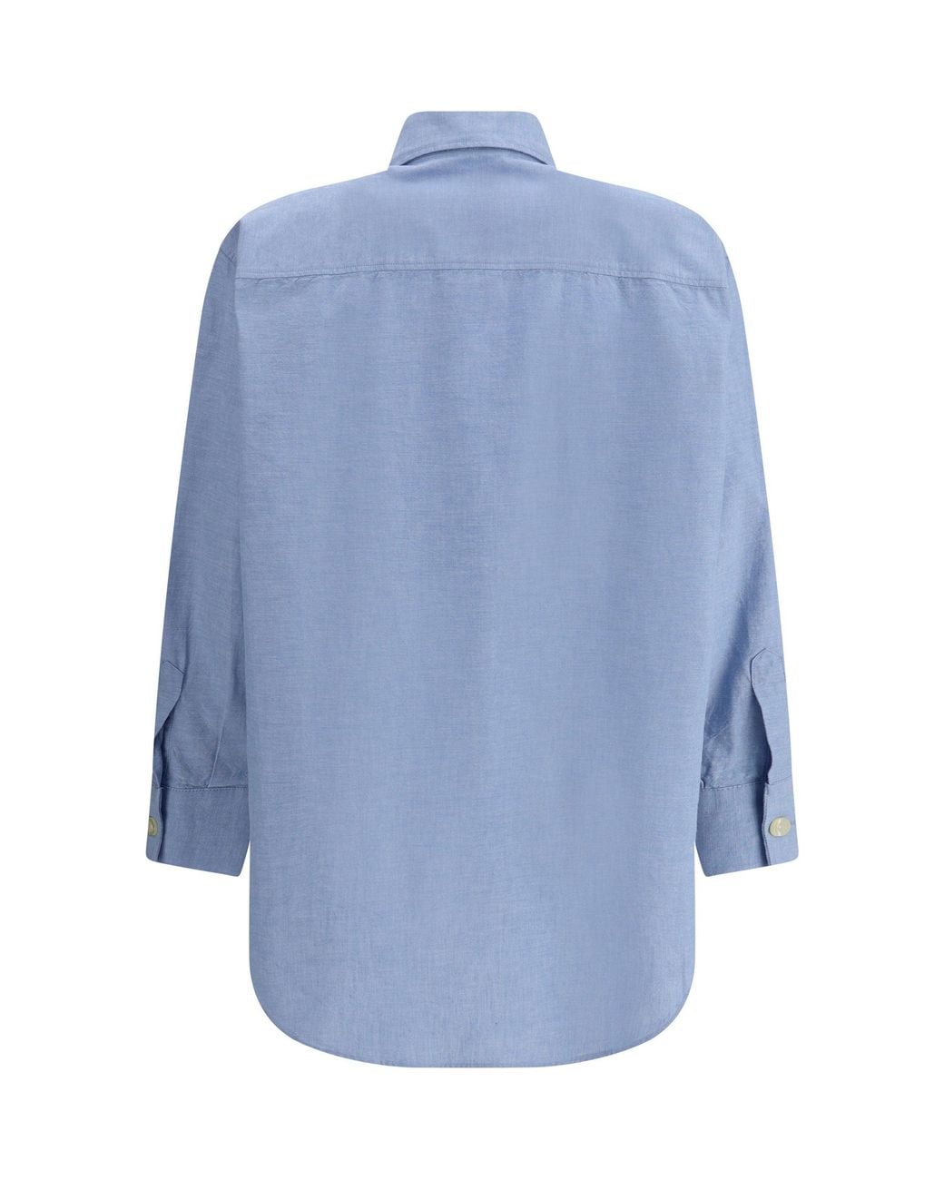 Deperlu Blue Oversized Shirt