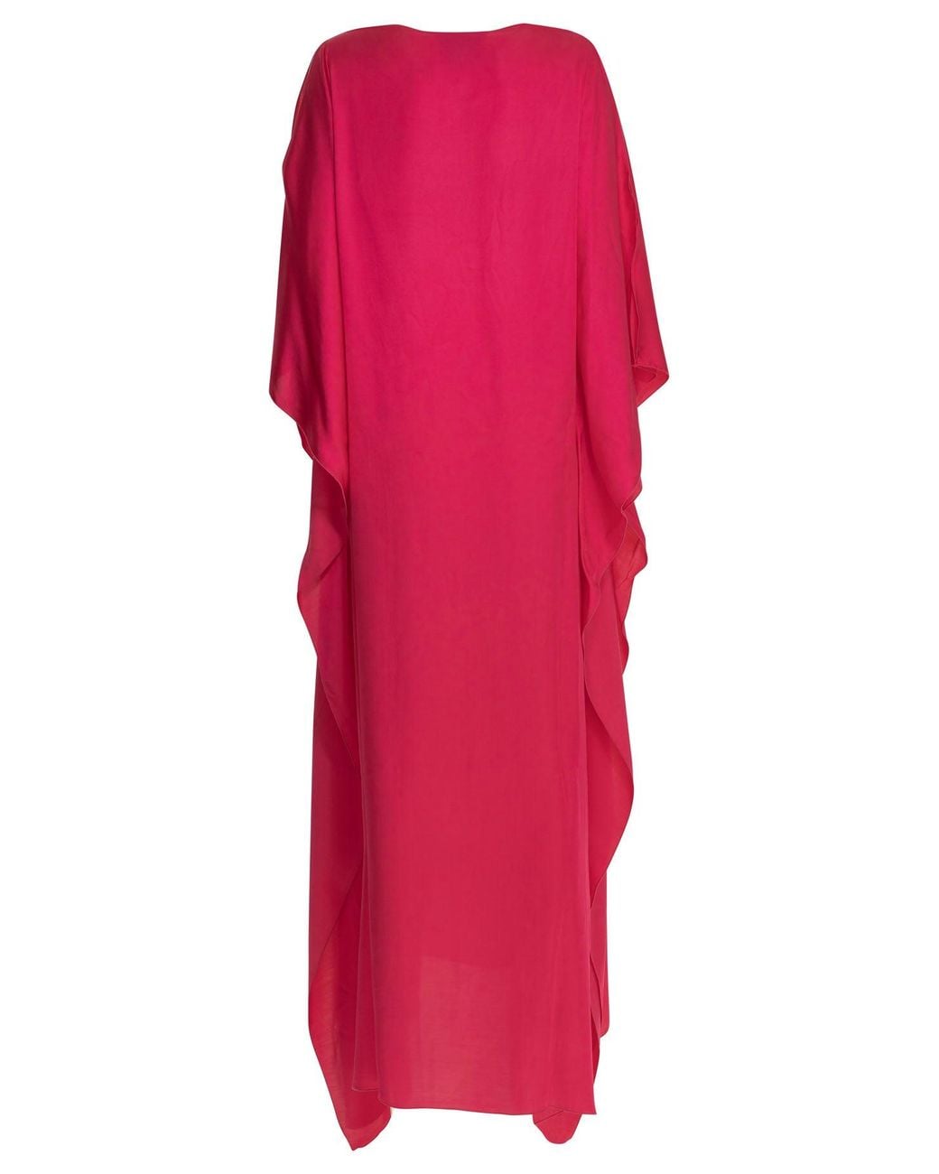 Sa Su Phi Red Fuchsia Viscose Dress