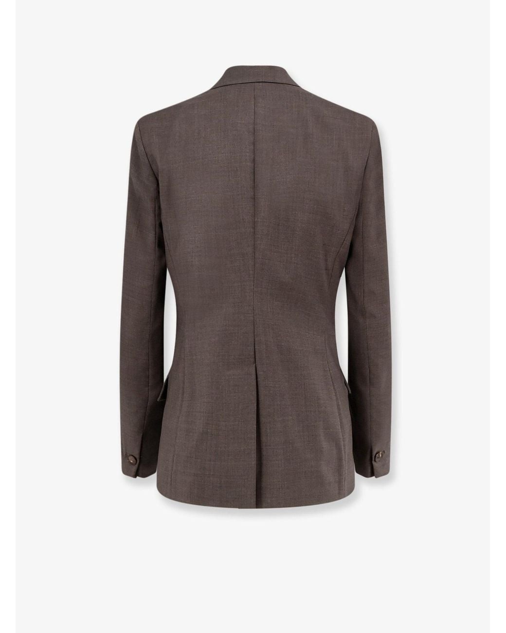 Hevò Gray Frigole Virgin Sheep's Wool Suit