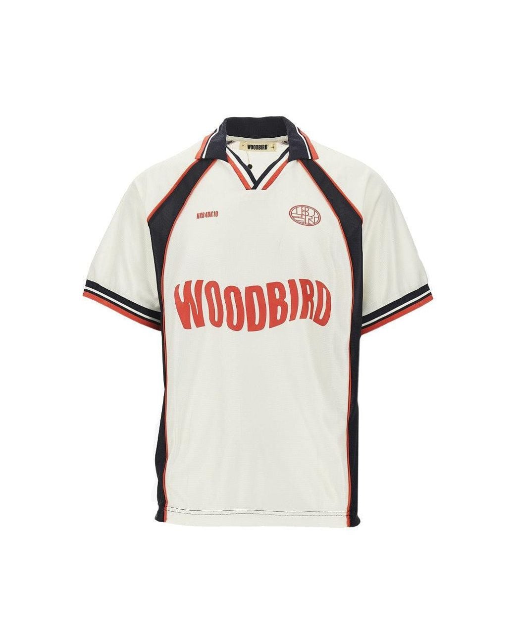 Woodbird Red 'Wbtaka' Sports Polo Shirt for men