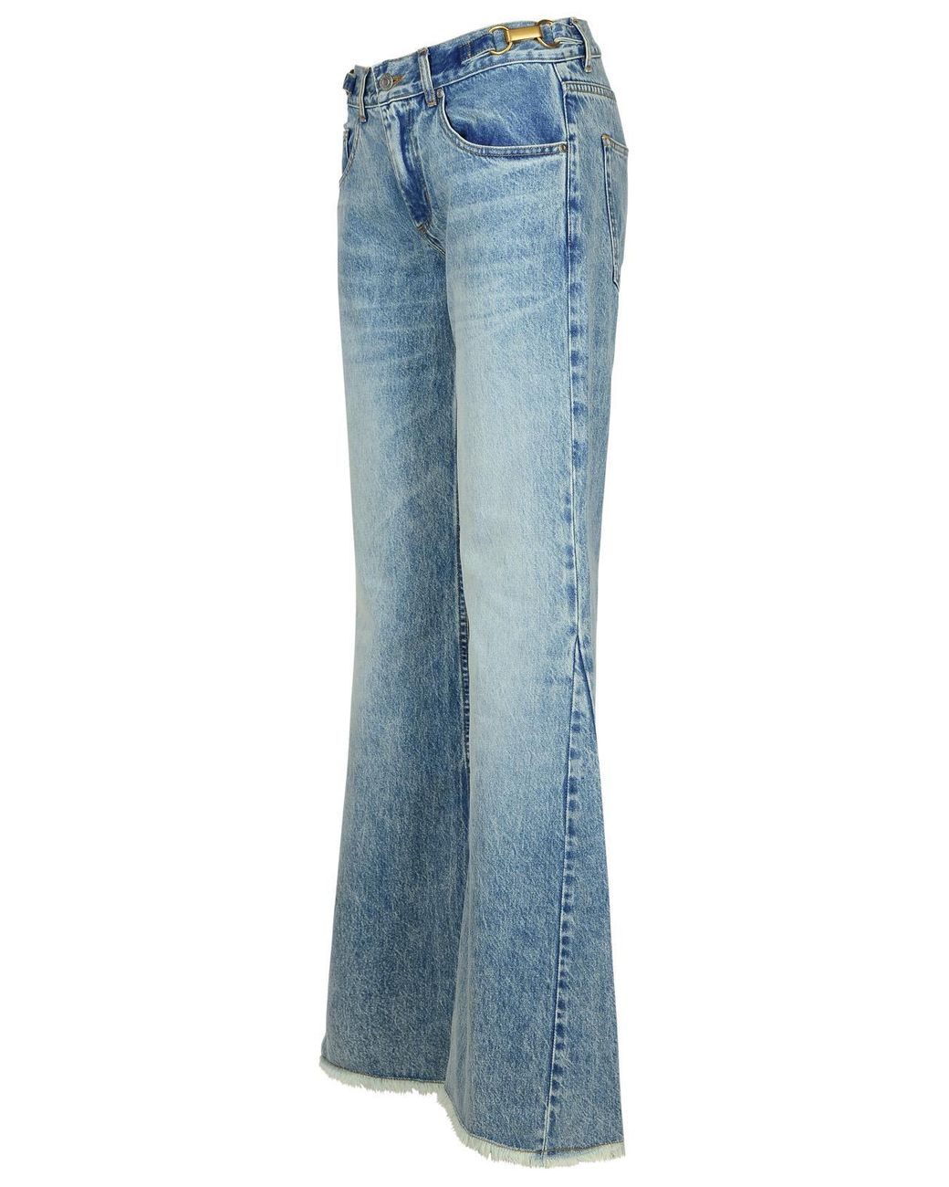 Stella McCartney Blue Light Cotton Jeans