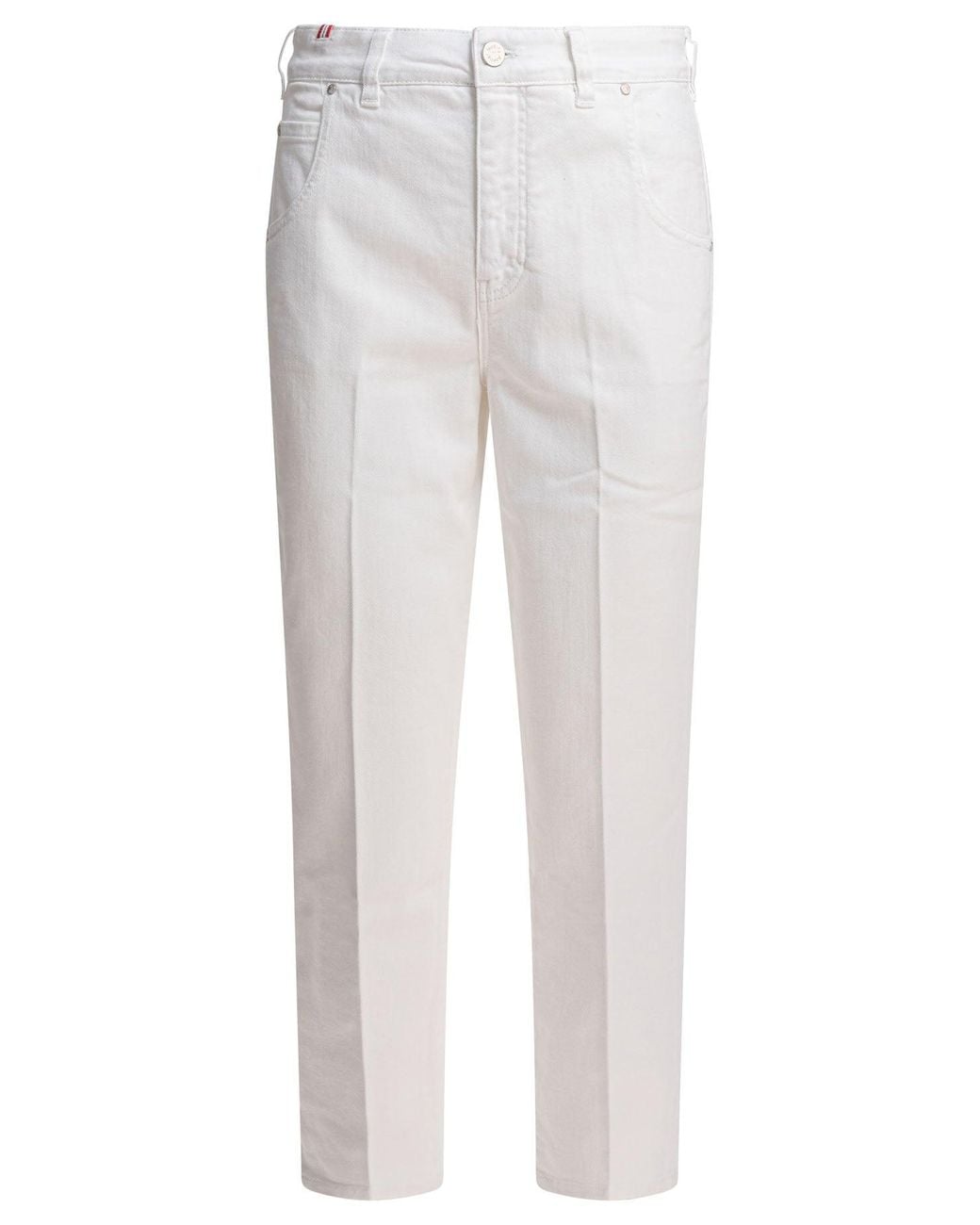 Ines De La Fressange Paris White Jeans