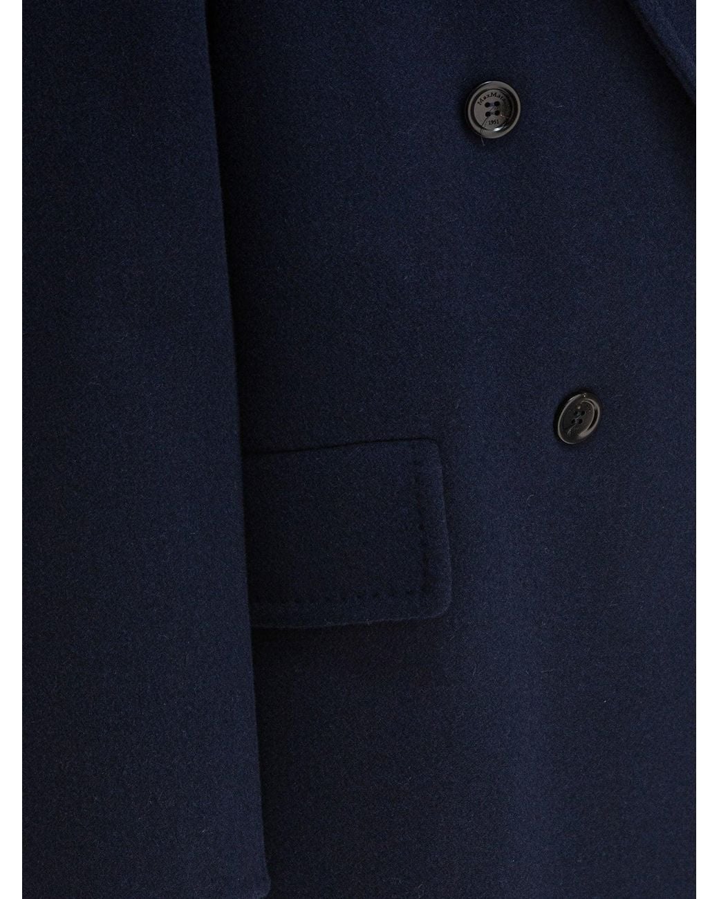 Max Mara Blue "Albania 1234" Coat