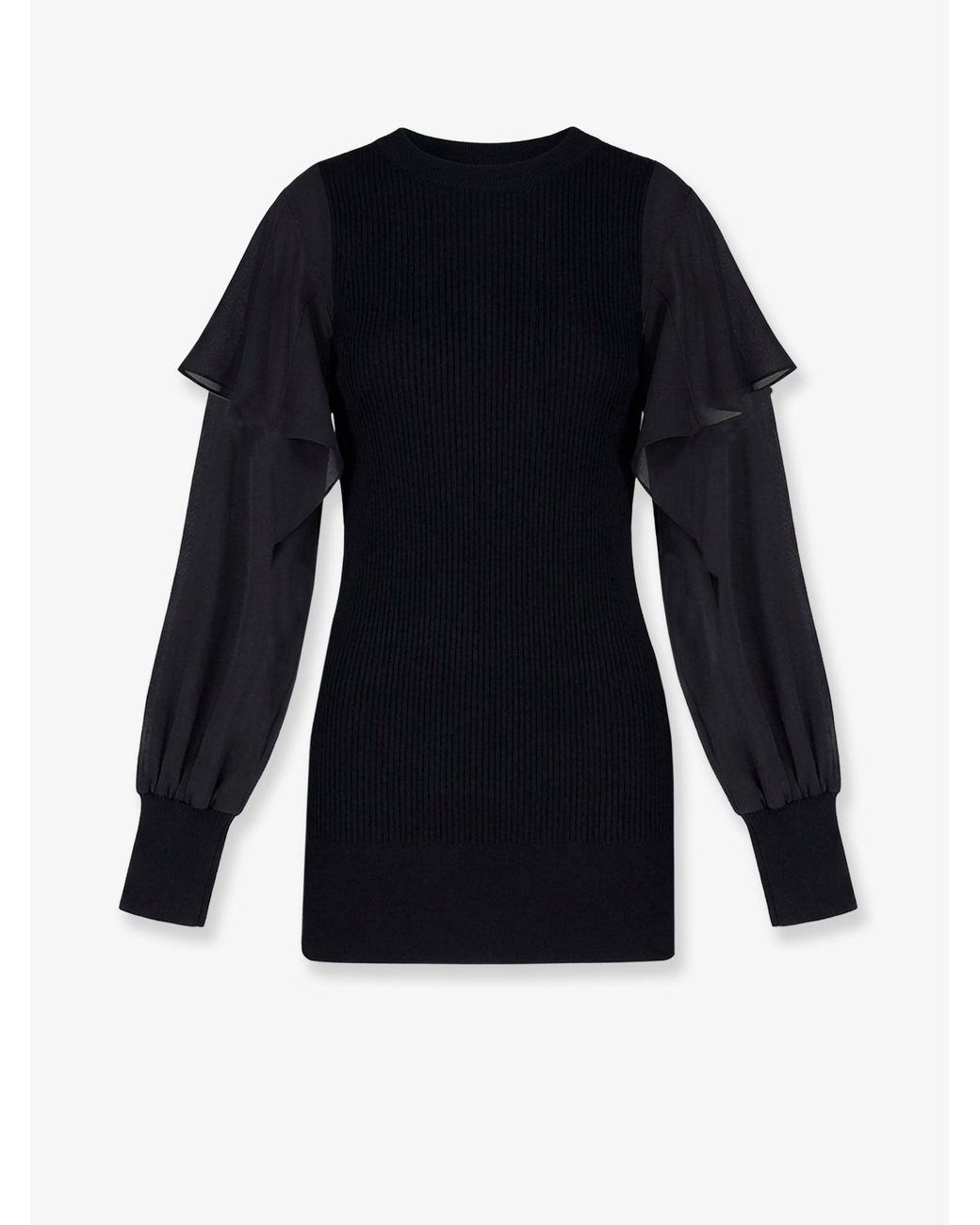 Sacai Blue Sweaters Cotone