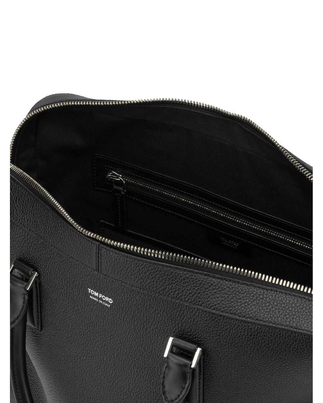 Tom Ford Black "Elliot" Large Handbag