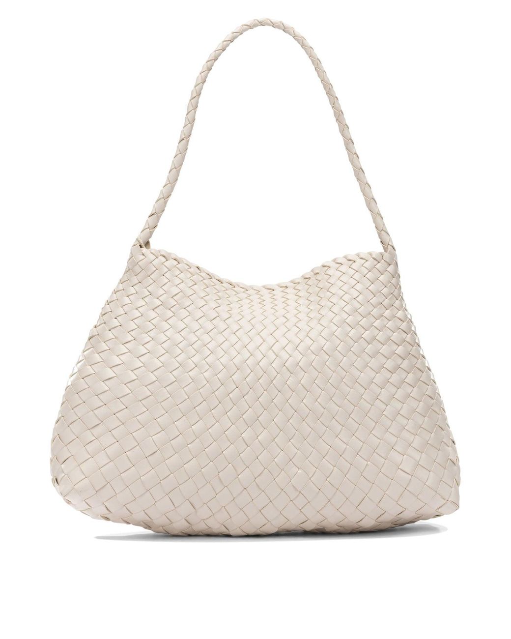 Dragon Diffusion Natural Santa Maria Shoulder Bags White