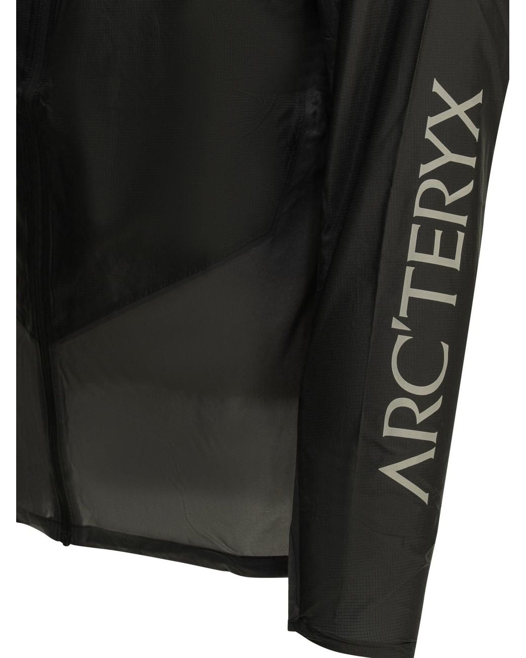 Arc'teryx Black "Norvan Winshell" Windbreaker Jacket for men