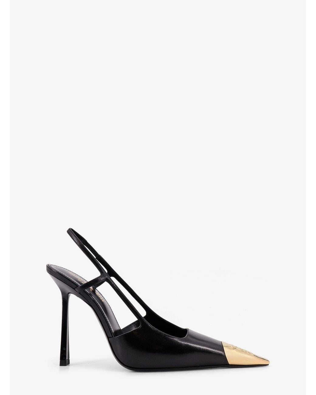 Saint Laurent Black Jeanne Leather Pumps