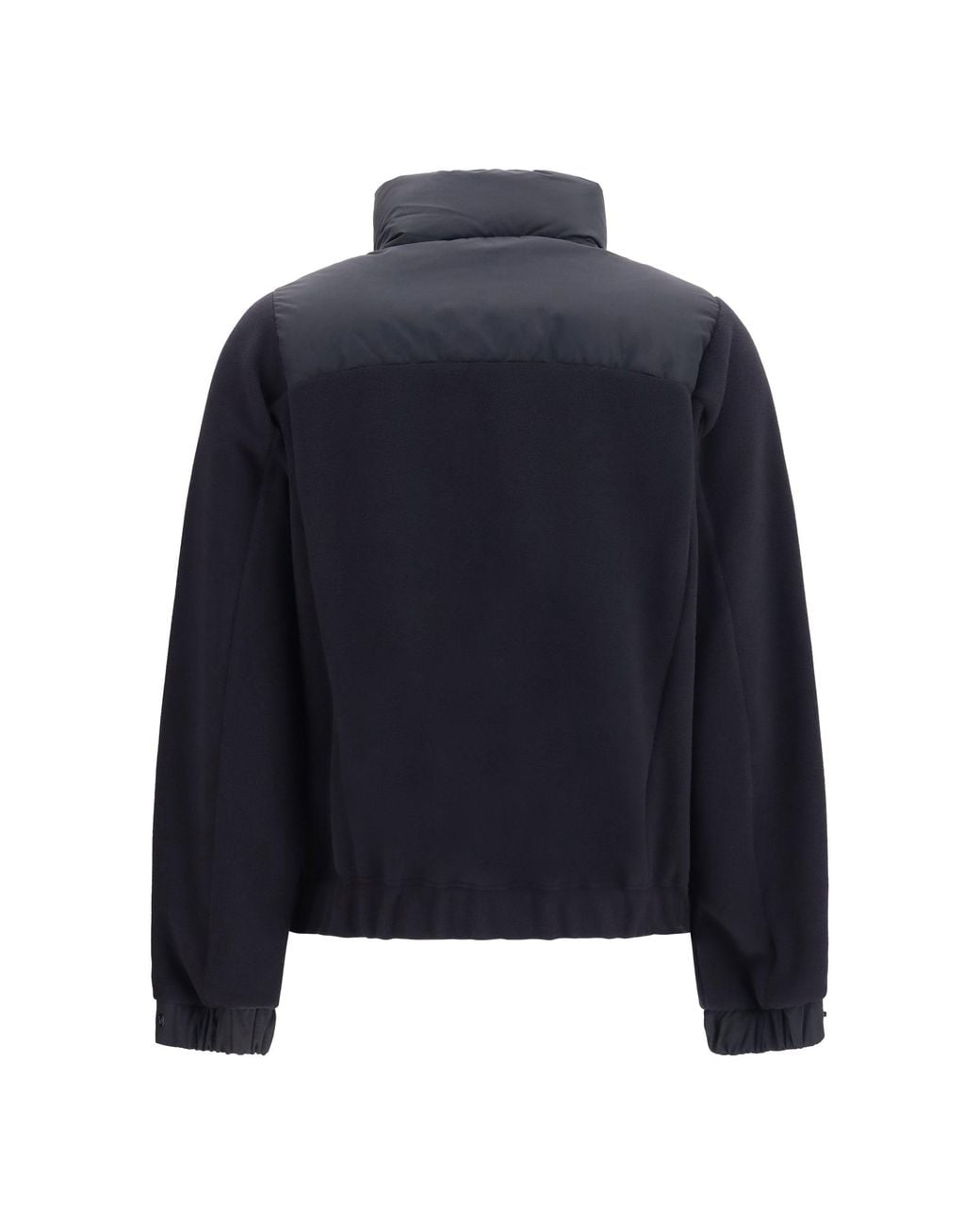 Moncler Blue Polartec Padded Cardigan