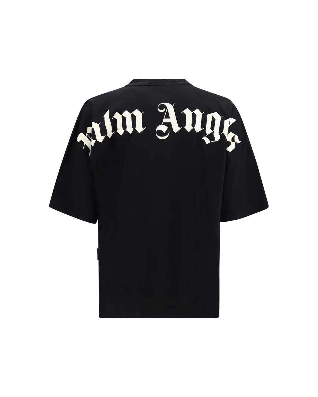 Palm Angels Black Classic T-Shirt With Oversized Back Logo for men