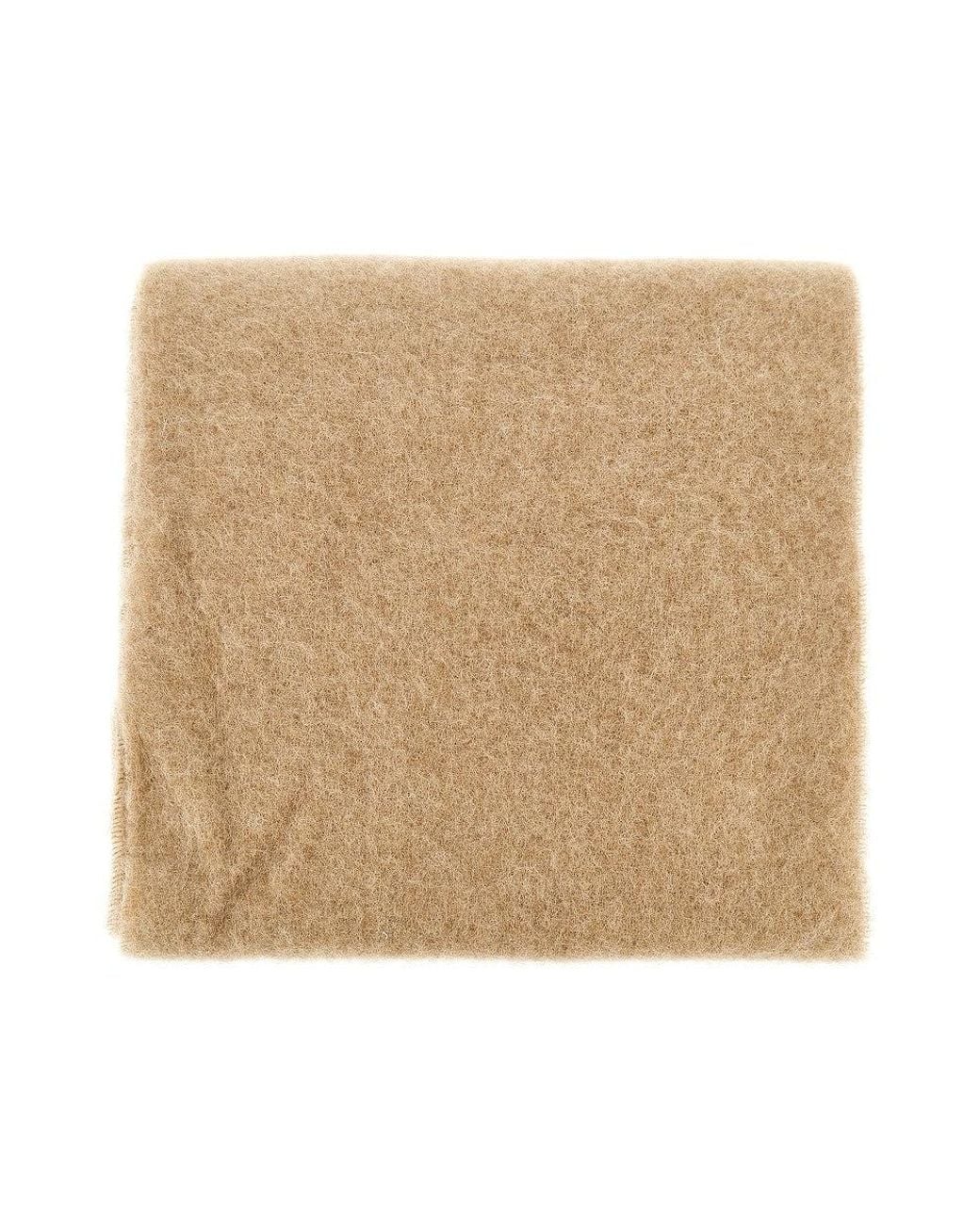 World Class Fashion Natural Ami 'Ami De Coeur' Alpaca-Blend Scarf for men
