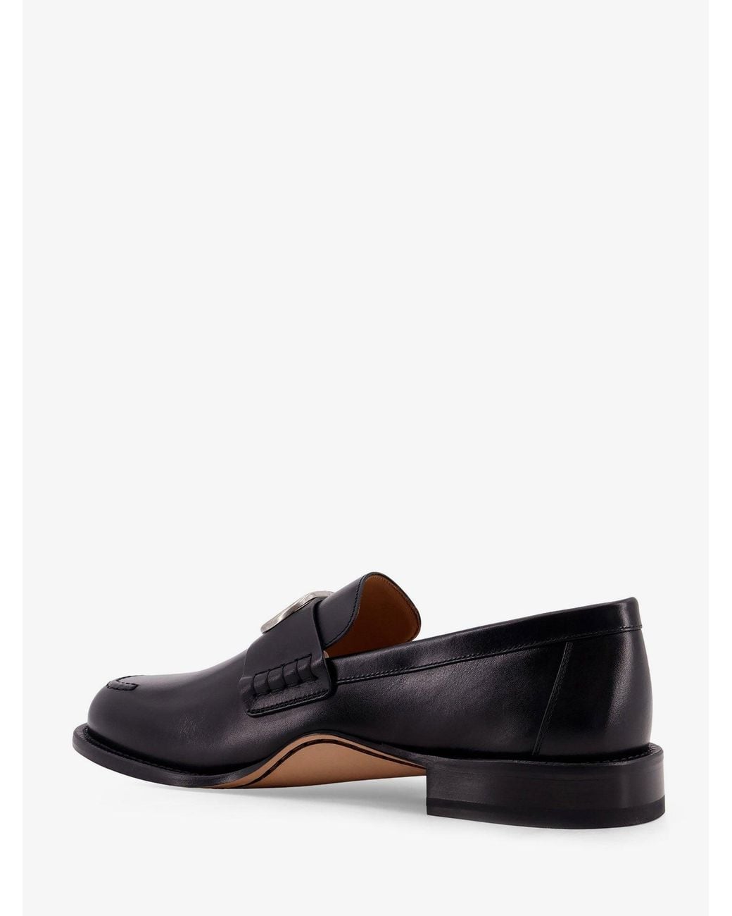 Dior Black Dior Archie Leather Loafers for men