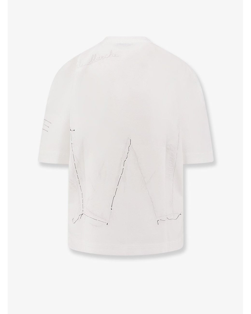Givenchy White T-Shirt With Embroidered Logo