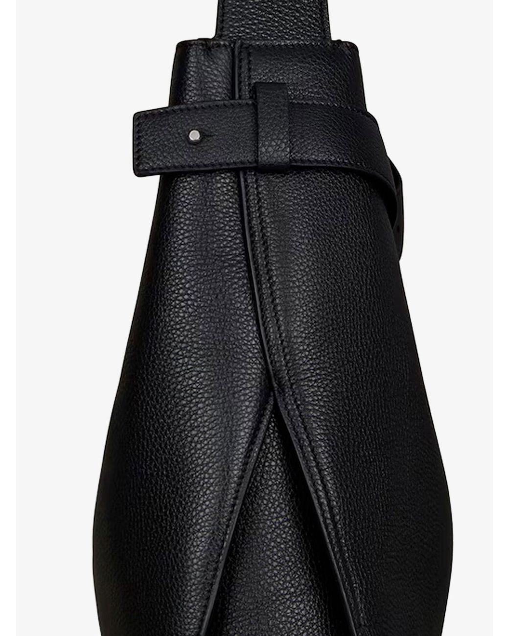 Givenchy Black Belted Bag Leather Shoulder Bag for men
