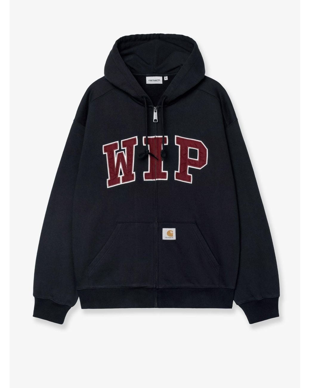 Carhartt Blue Cotton-Blend Hoodie for men