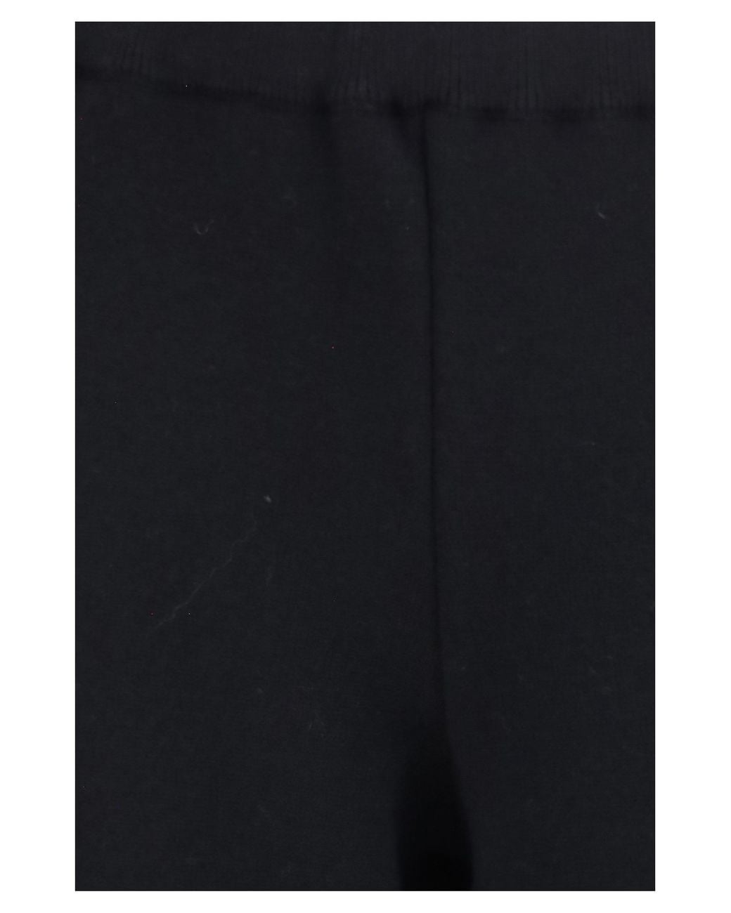 Fendi Black Ff Zucca Cashmere Pants Nero/Grigio Melange
