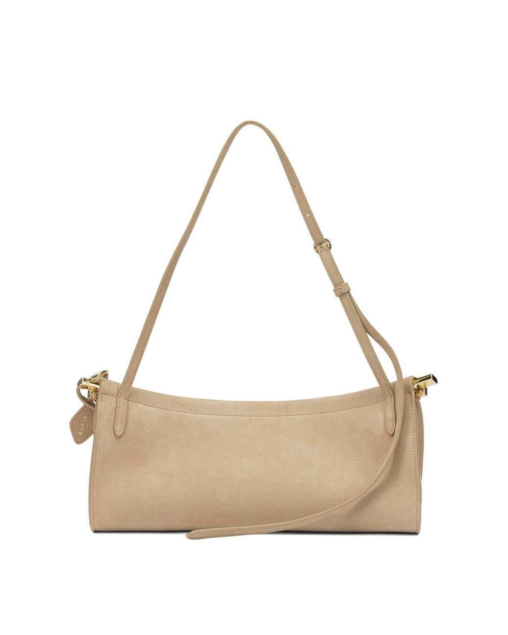 Alaïa Natural Alaia "Le Click East West" Medium Shoulder Bag