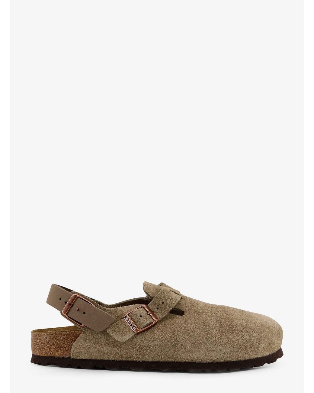 Birkenstock Natural Tokio Ii Suede Mule