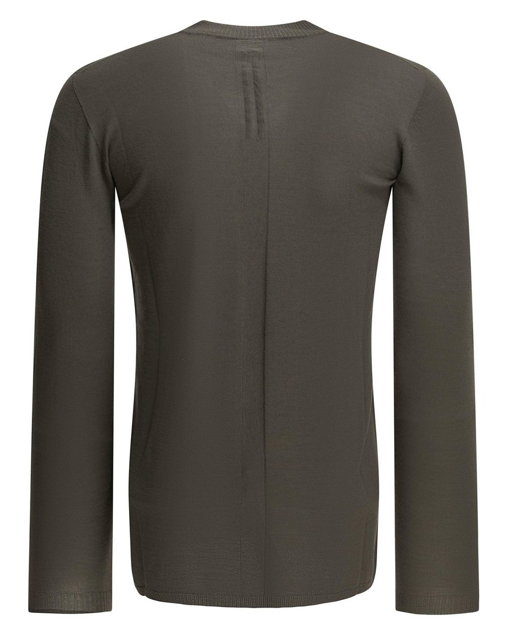 Rick Owens Gray "Level" Turtleneck Sweater for men