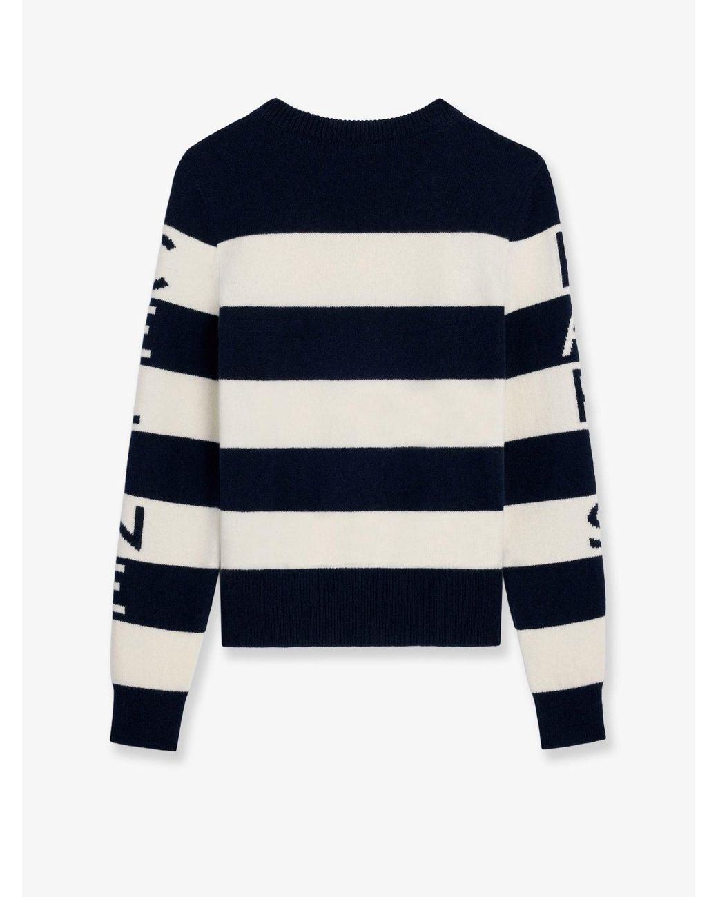 Céline Blue Striped Wool Sweater