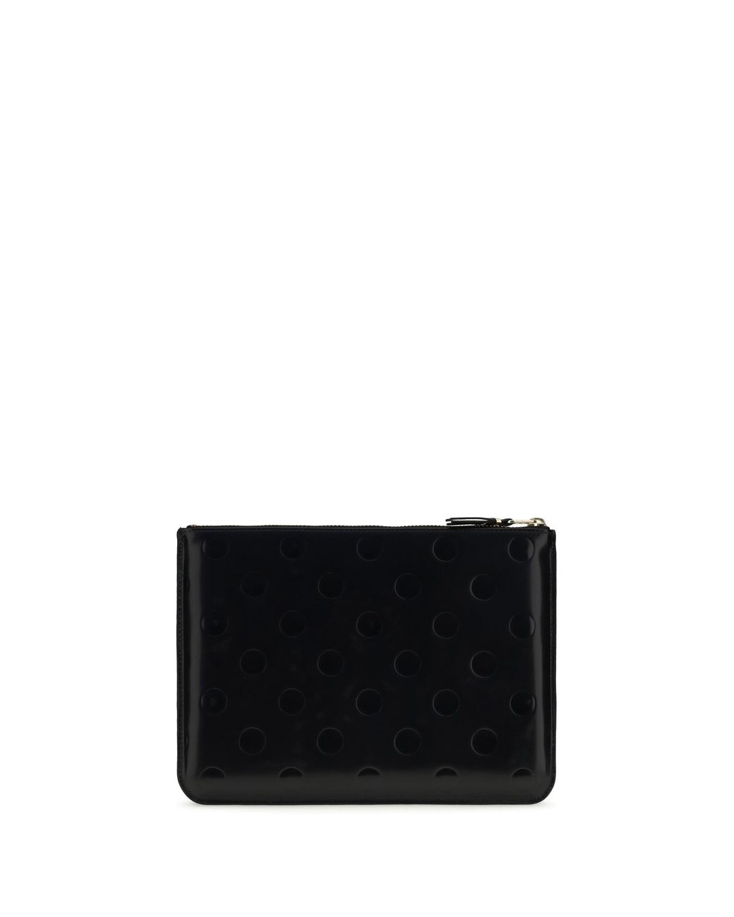 Comme des Garçons Black Comme Des Garçons Embossed Polka-Dot Wallet for men