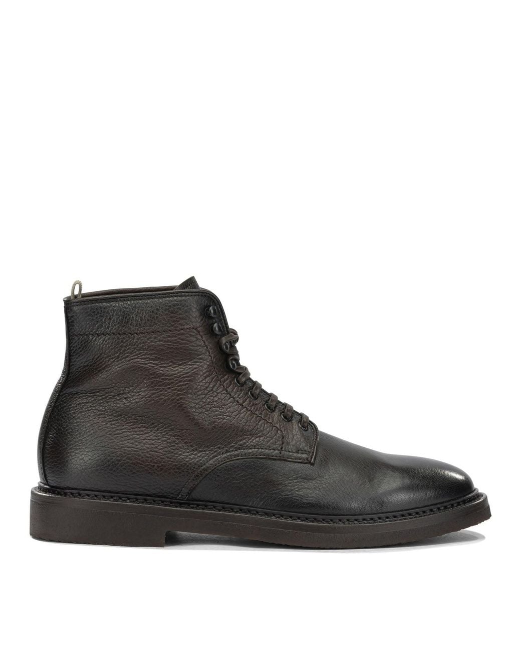 Officine Creative Black Hopkins Flexi 203 Boots for men