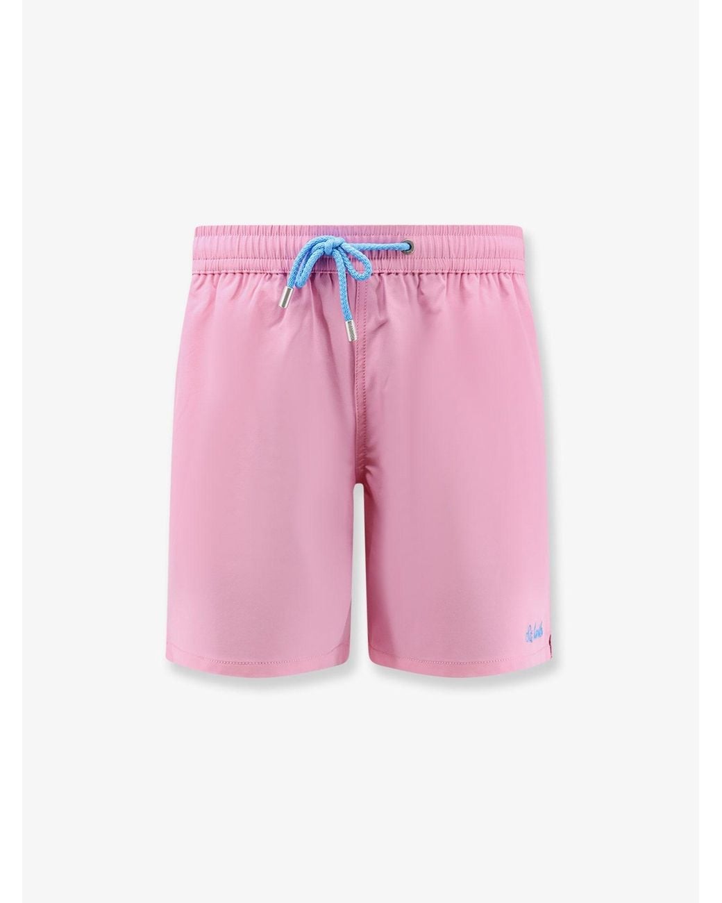 Mc2 Saint Barth Pink Swim Trunks Recycled Nylon for men