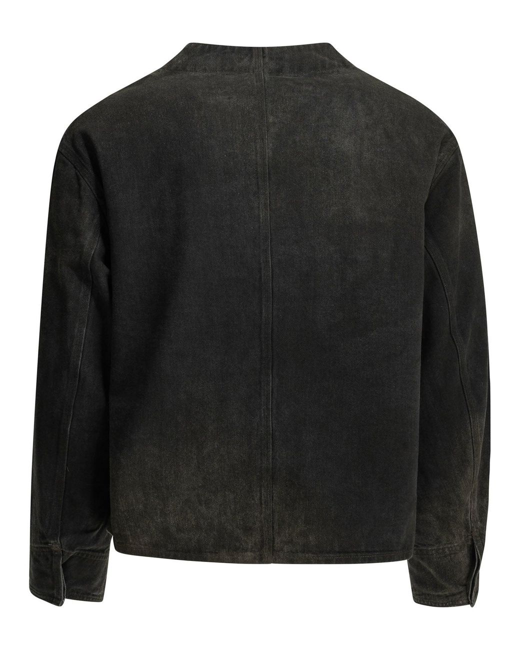 A.PRESSE Black "Engineer" Denim Jacket