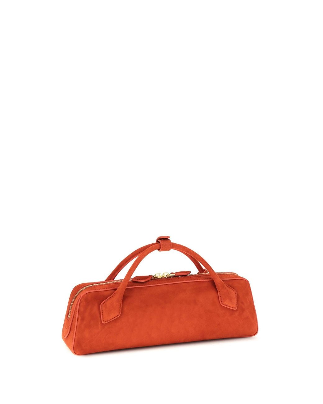 Alaïa Red Alaïa Le Teckel Clutch Brule