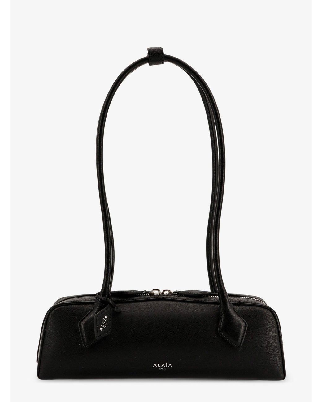 Alaïa Black Teckel Small Leather Shoulder Bag