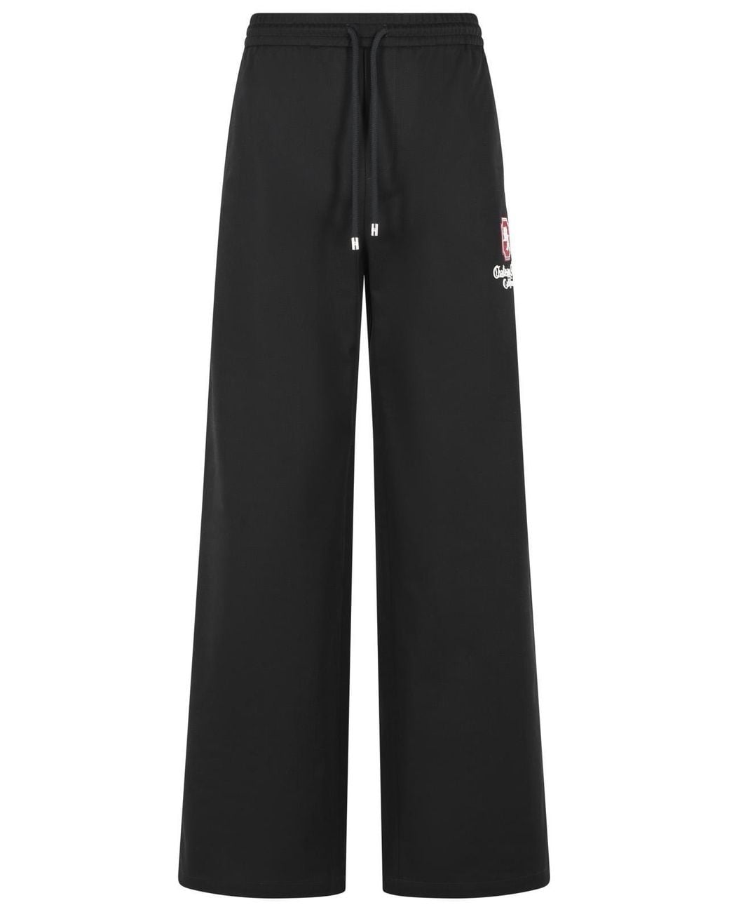 Amiri Black Cotton Trousers for men