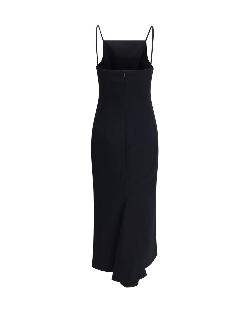Givenchy Black Dress With Draped Detail