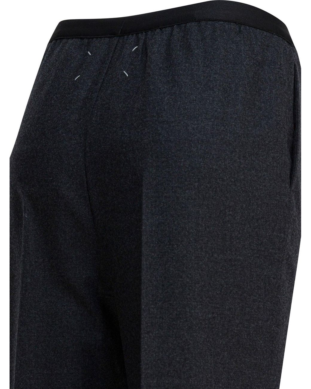 Maison Margiela Blue Straight-Leg Pants