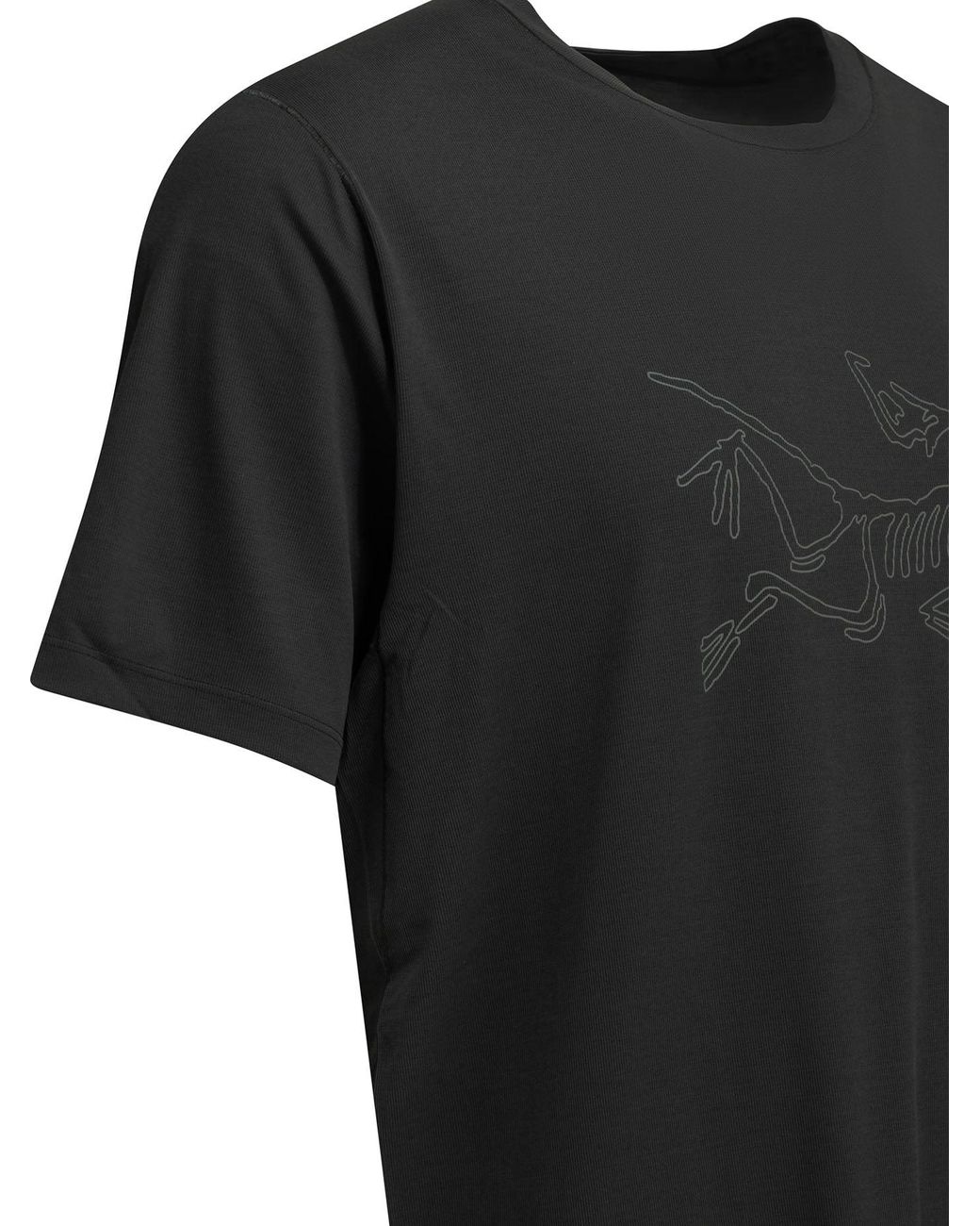 Arc'teryx Black Cormac Crew-Neck T-Shirt for men