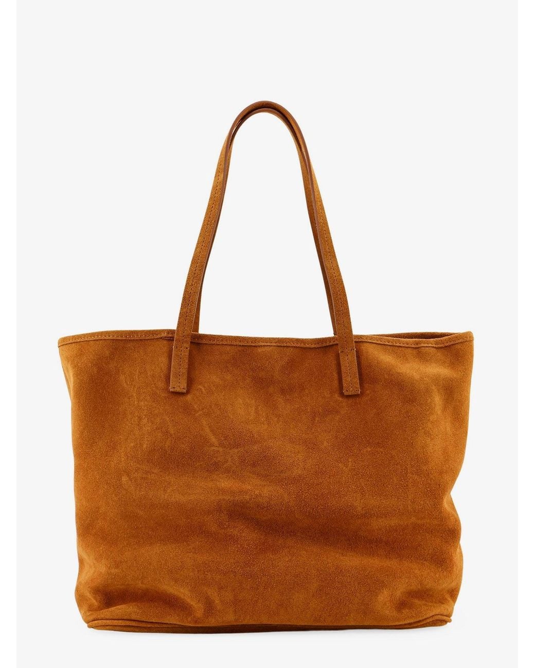 Mc2 Saint Barth Brown Shoulder Bag City Suede