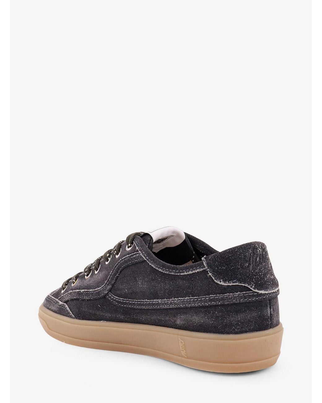 Autry Black Windscape Low Suede Sneakers