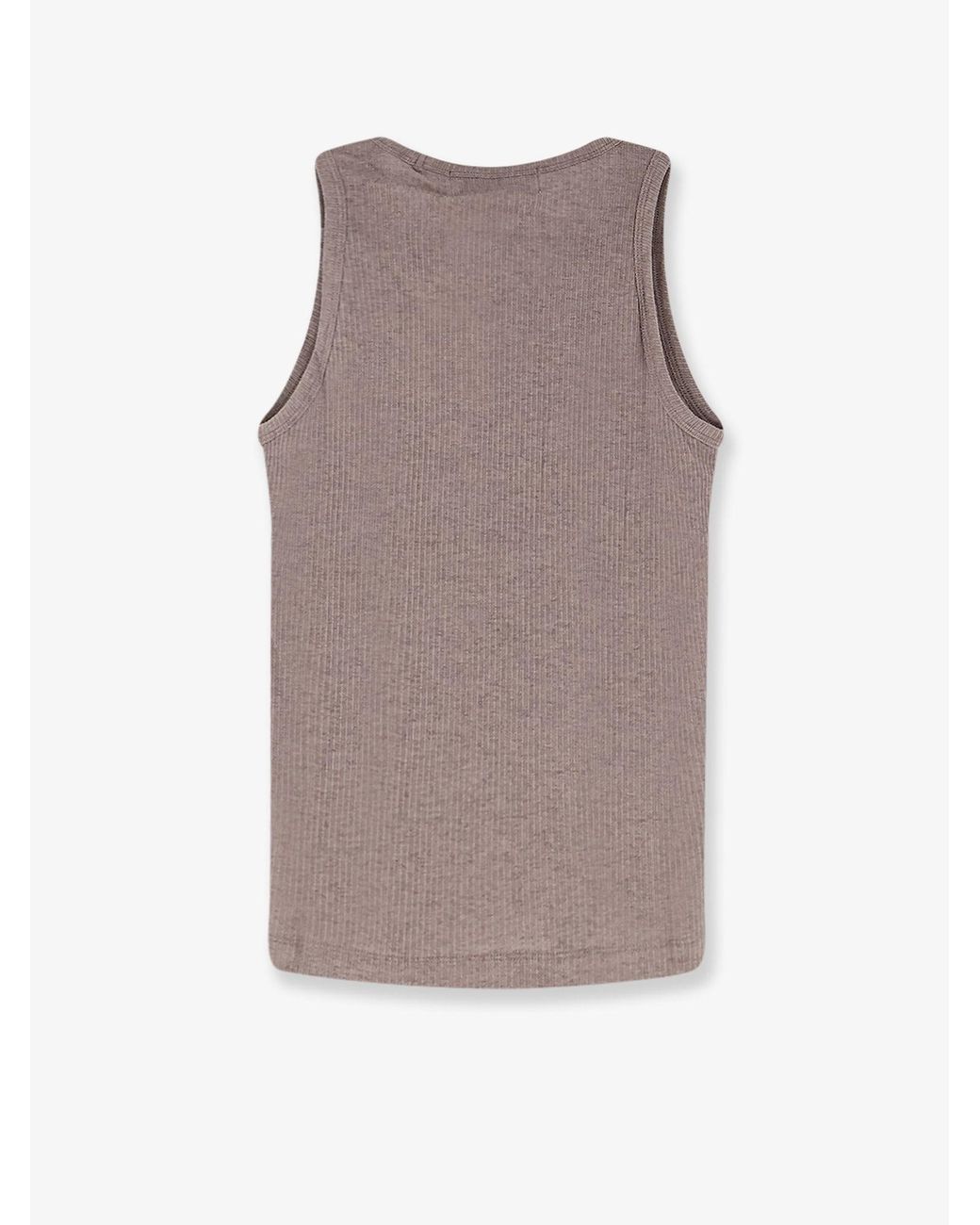 TONYWACK Gray Lyocell Blend Tank Top for men