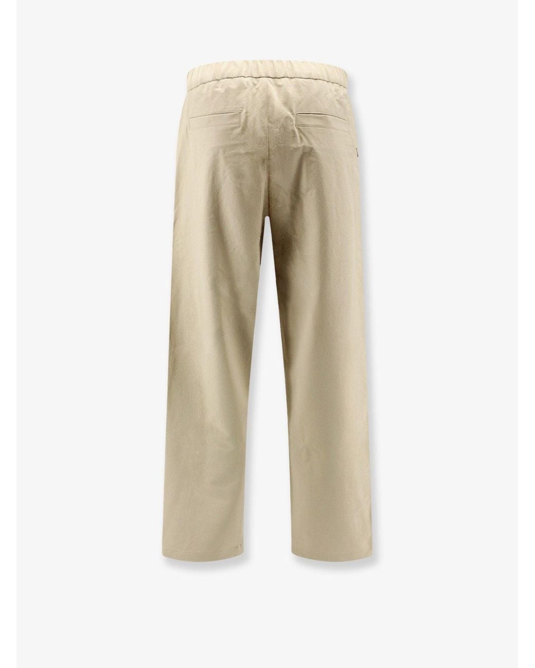 Laminar Natural Nylon Blend Trousers for men