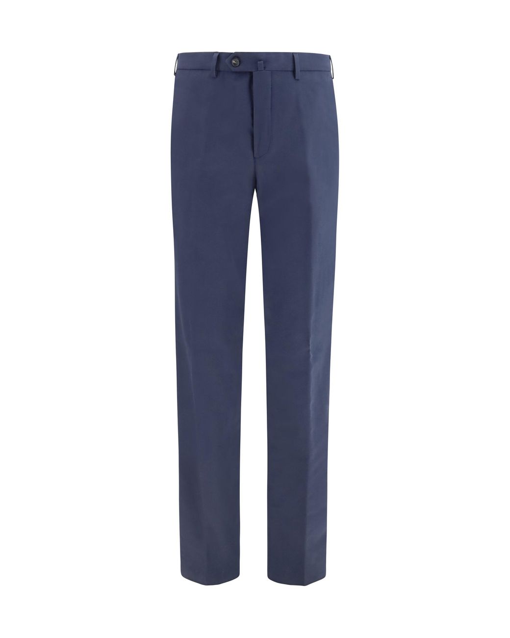 Loro Piana Blue Cotton Pants for men