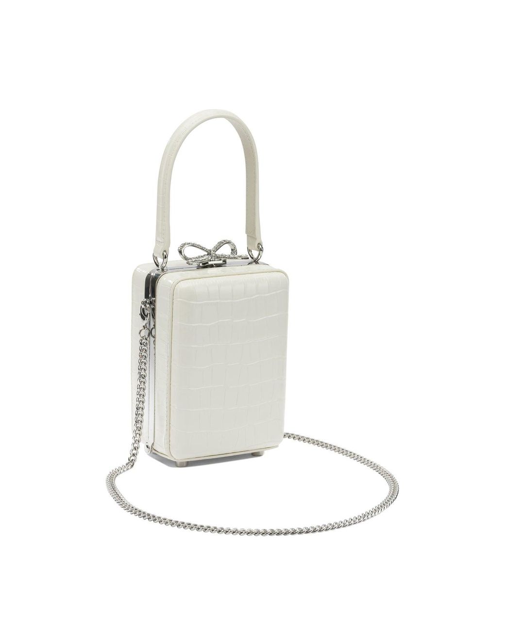 Self-Portrait White Borsa A Mano Mini
