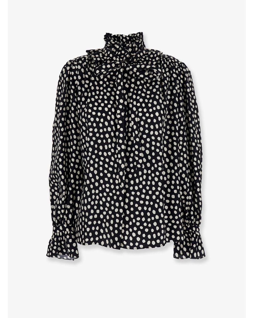 Chloé Black Silk Shirt