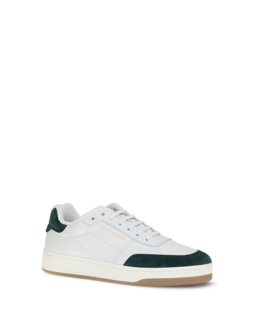 Saint Laurent White Sl61 Low Top Sneaker for men