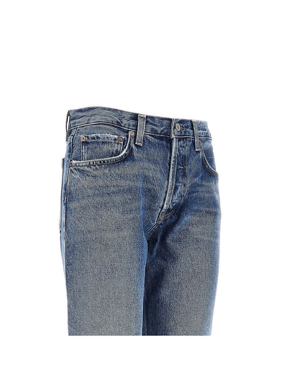 Agolde Blue 'Romney' Jeans