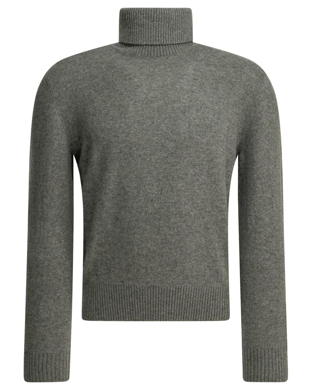 Altum Gray Cashmere Turtleneck Sweater