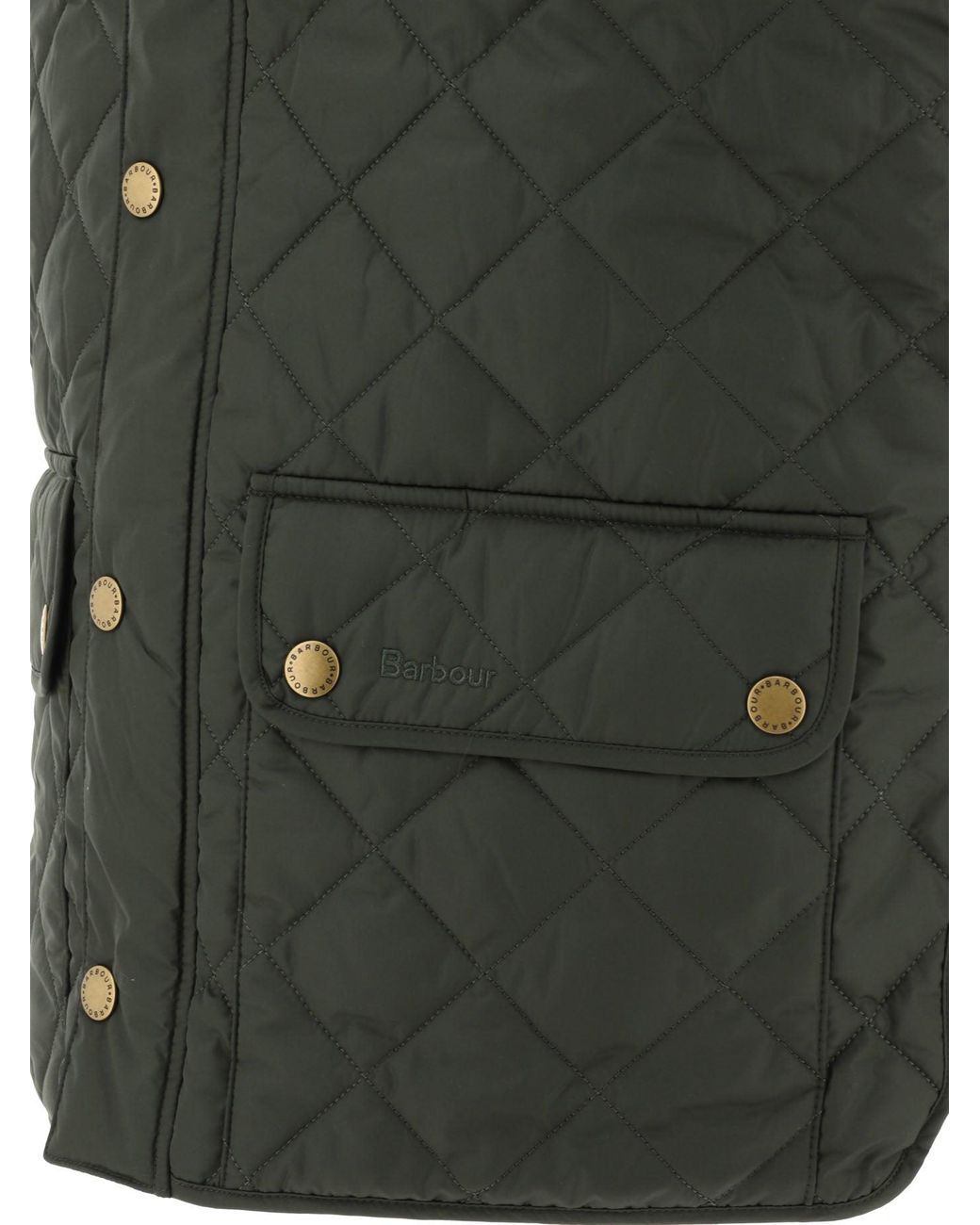 Barbour Green "Lowerdale" Vest Jacket for men