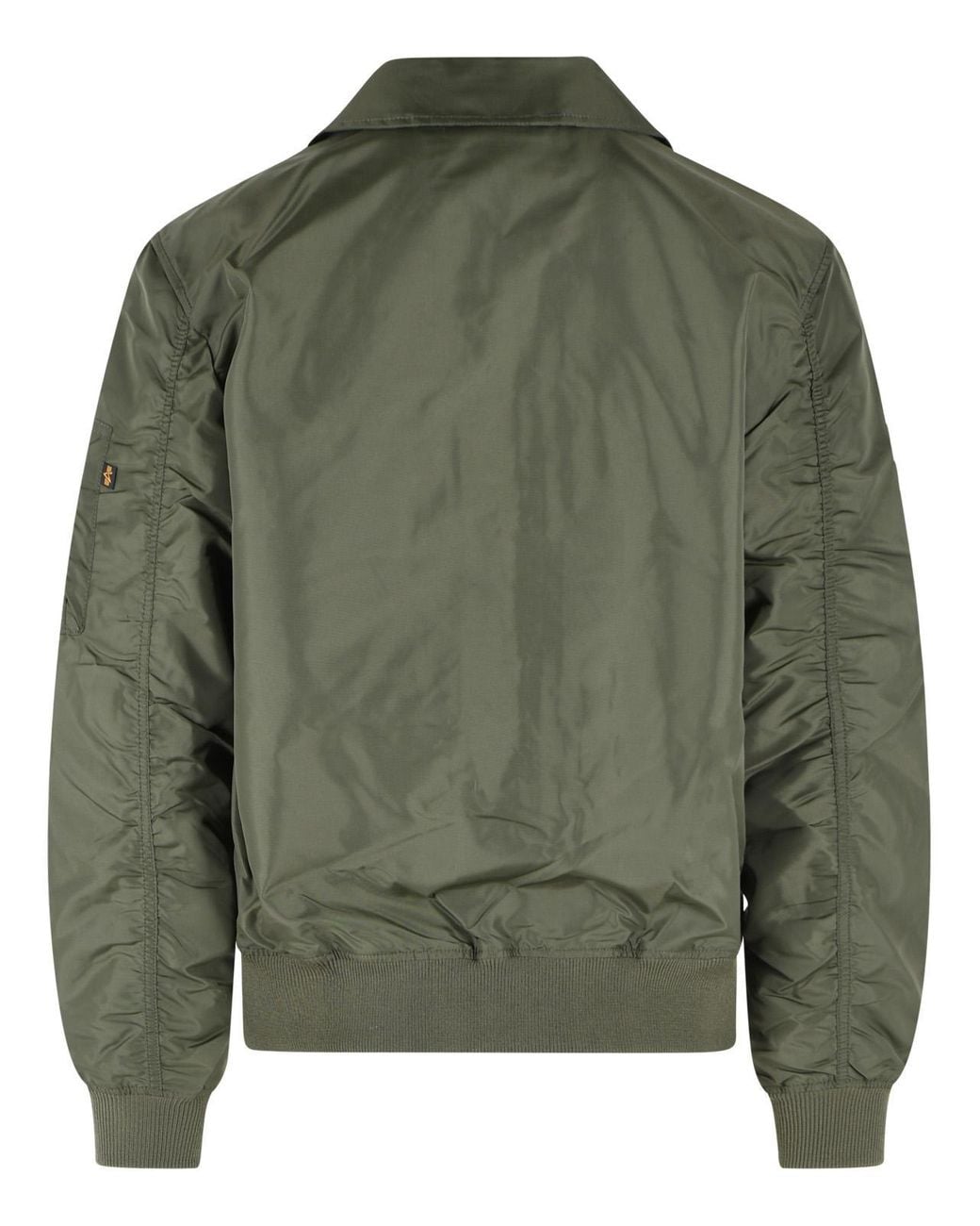 Alpha Industries Green Cwu Nylon Jacket for men